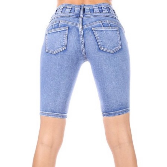 new Diva Star push up Colombian Bermuda shorts - Picture 3 of 3